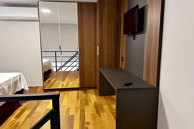 Loft funcional c/ Espaço office e serviço diário