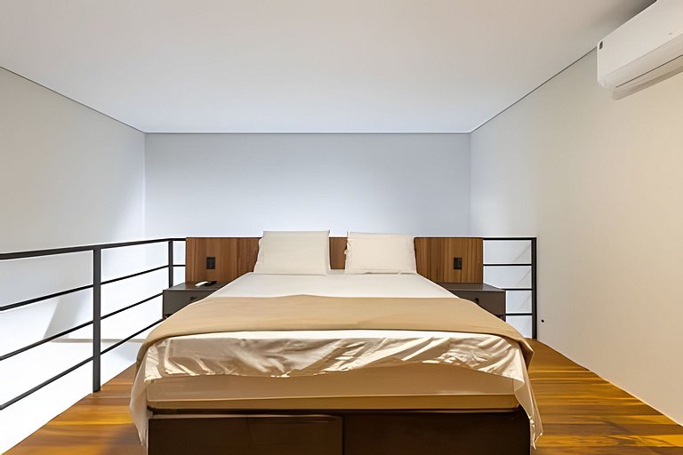 Loft funcional c/ Espaço office e serviço diário