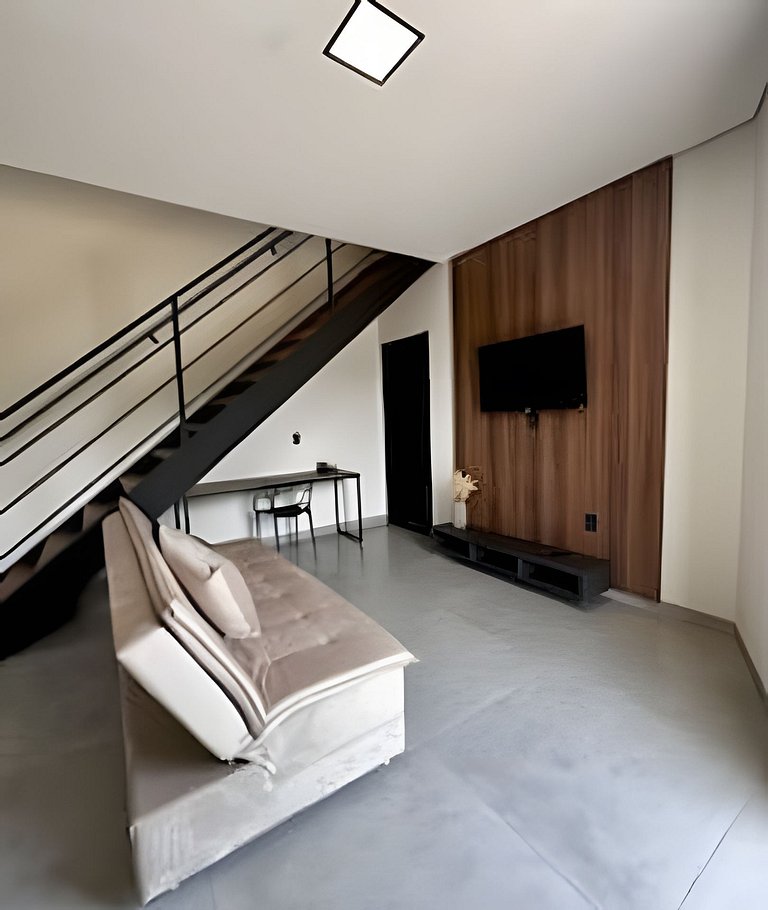 Loft c vista ao Jd Botânico e espaço de trabalho