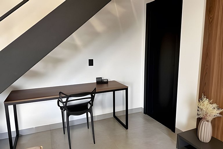 Loft c vista ao Jd Botânico e espaço de trabalho
